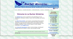 Desktop Screenshot of lerucher.org